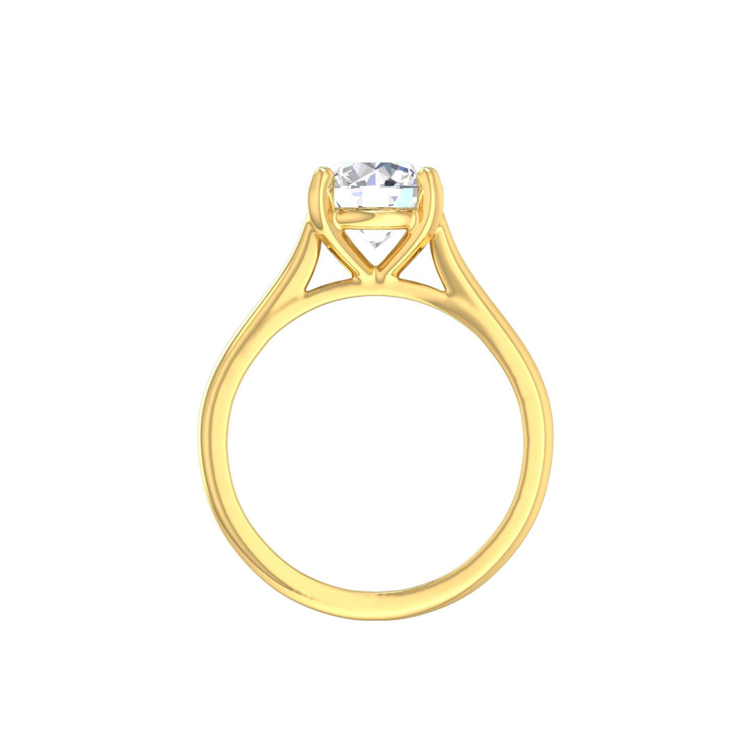 Louis Thompson Roeselare Ring 9k Gold with 2.00ct Lab Diamond