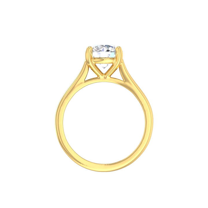 Louis Thompson Roeselare Ring 9k Gold with 2.00ct Lab Diamond