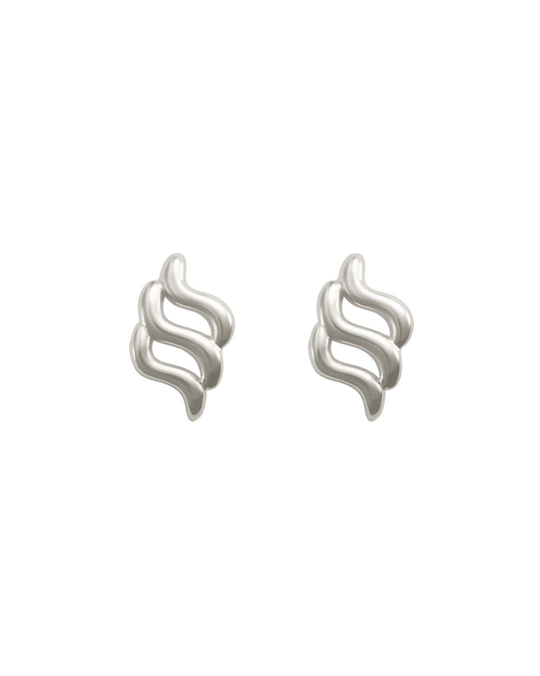 Kirstin Ash Arise Oversized Studs Sterling Silver