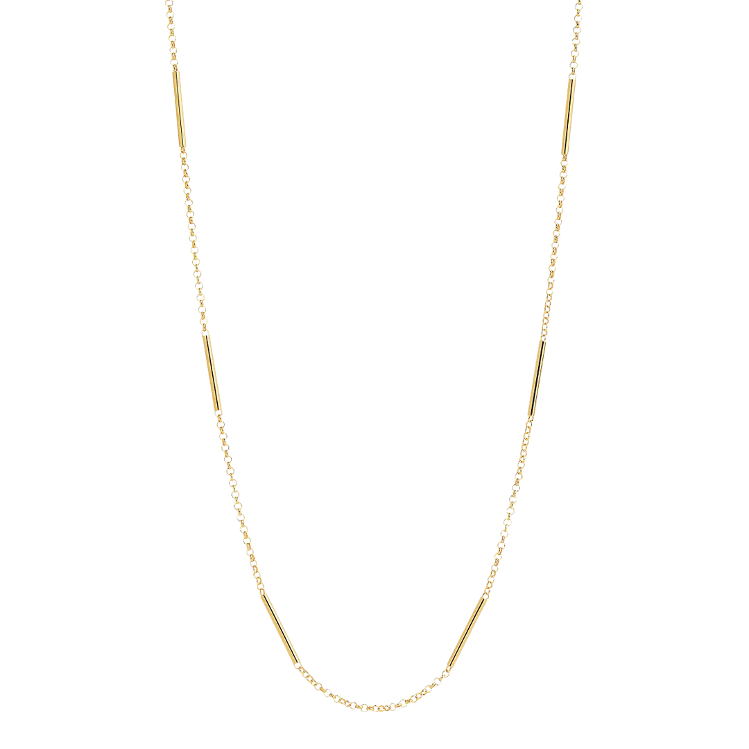 Najo Meridia Gold Plated 45cm Necklace (+5cm extension)