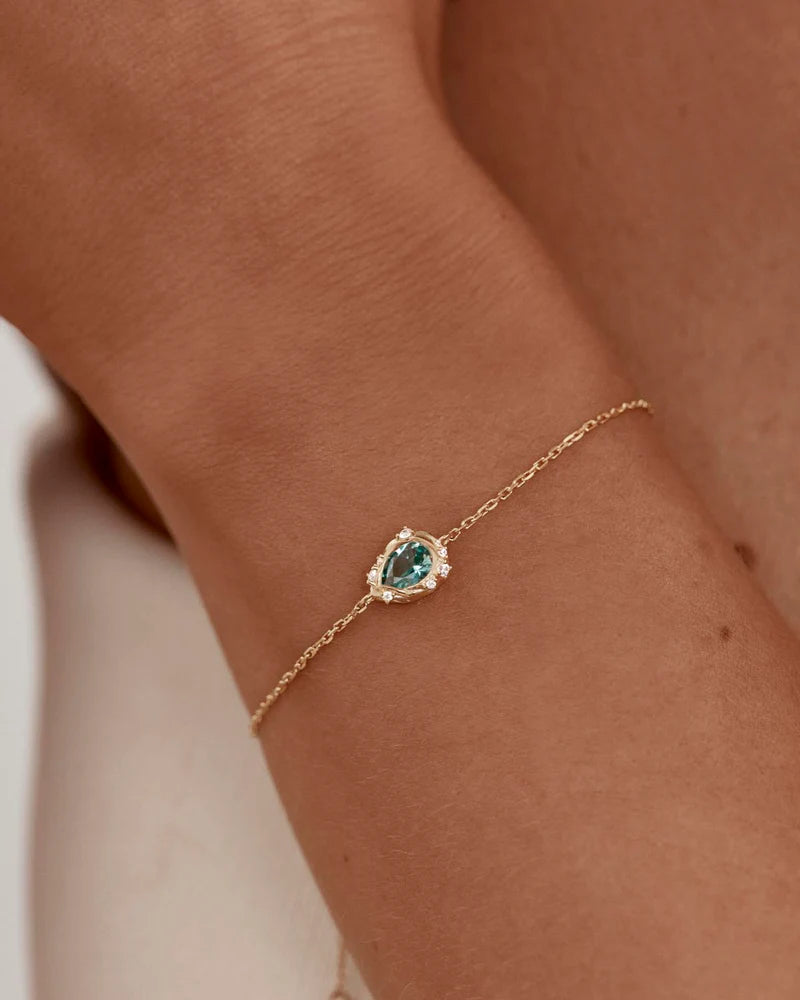 By Charlotte 18k Gold Vermeil Dive Deeper Bracelet