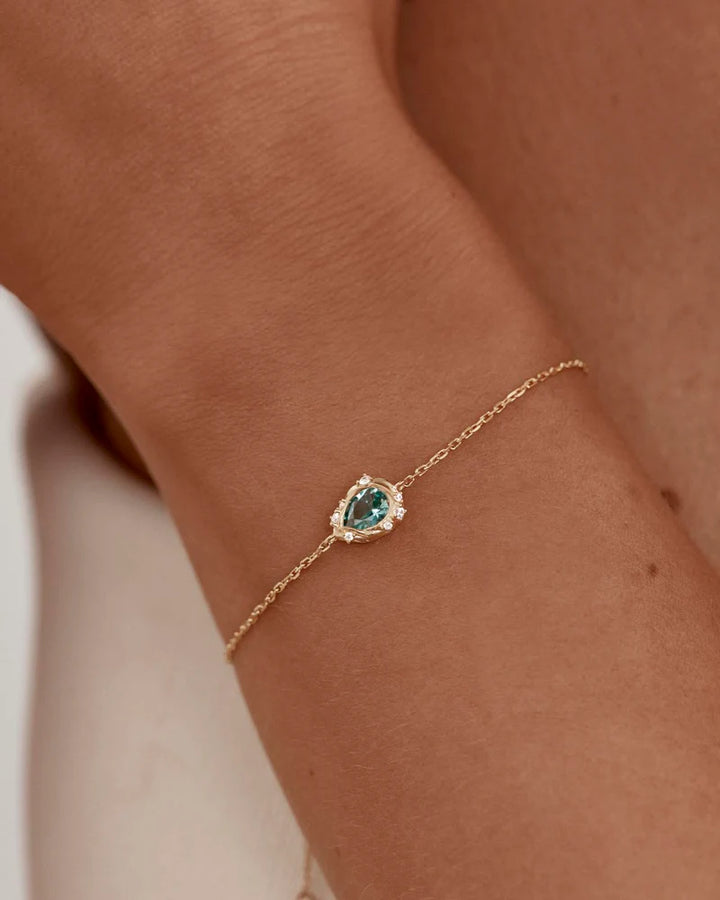 By Charlotte 18k Gold Vermeil Dive Deeper Bracelet