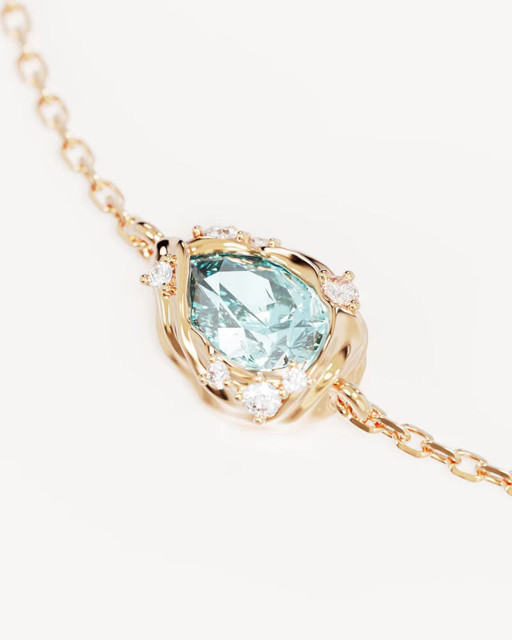 By Charlotte 18k Gold Vermeil Dive Deeper Bracelet