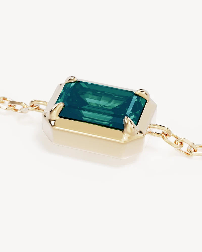 By Charlotte 18k Gold Vermeil Trust your Intuition Bracelet 19cm