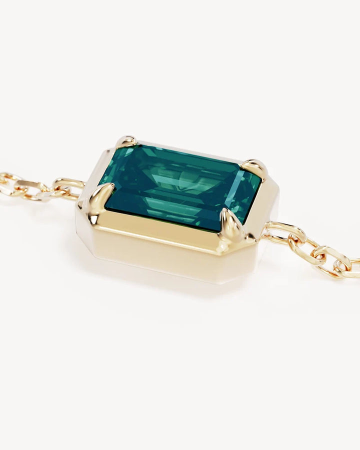 By Charlotte 18k Gold Vermeil Trust your Intuition Bracelet 19cm