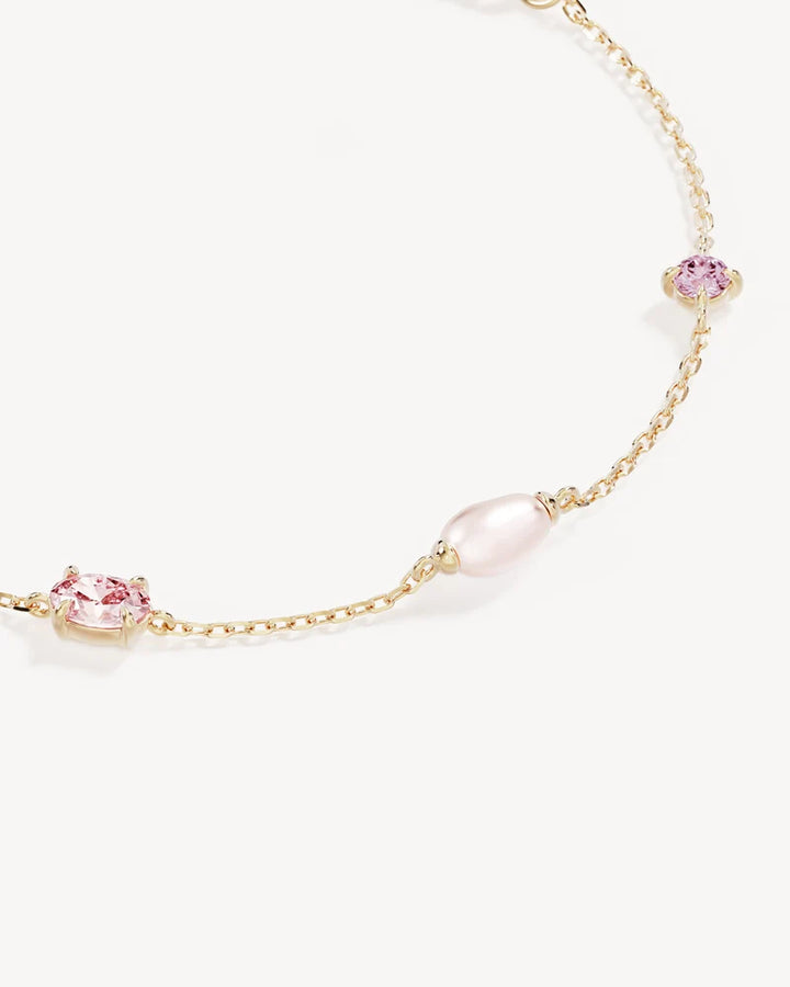 By Charlotte 18k Gold Vermeil You are Infinite Bracelet 19cm
