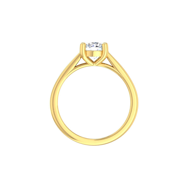 Louis Thompson Herve Ring 9k Gold with 1.00ct Lab Diamond