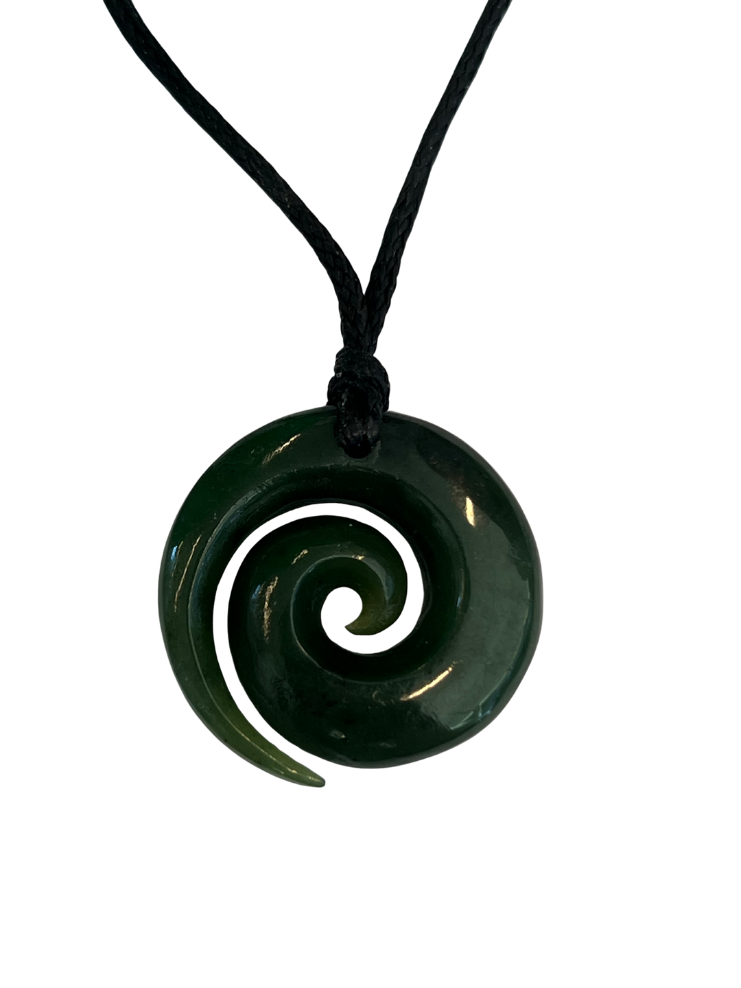 NZ Greenstone Koru 30mm