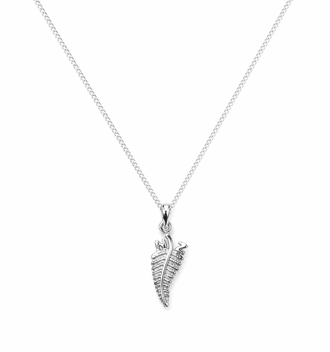 LT Sterling Silver NZ Fern Necklace
