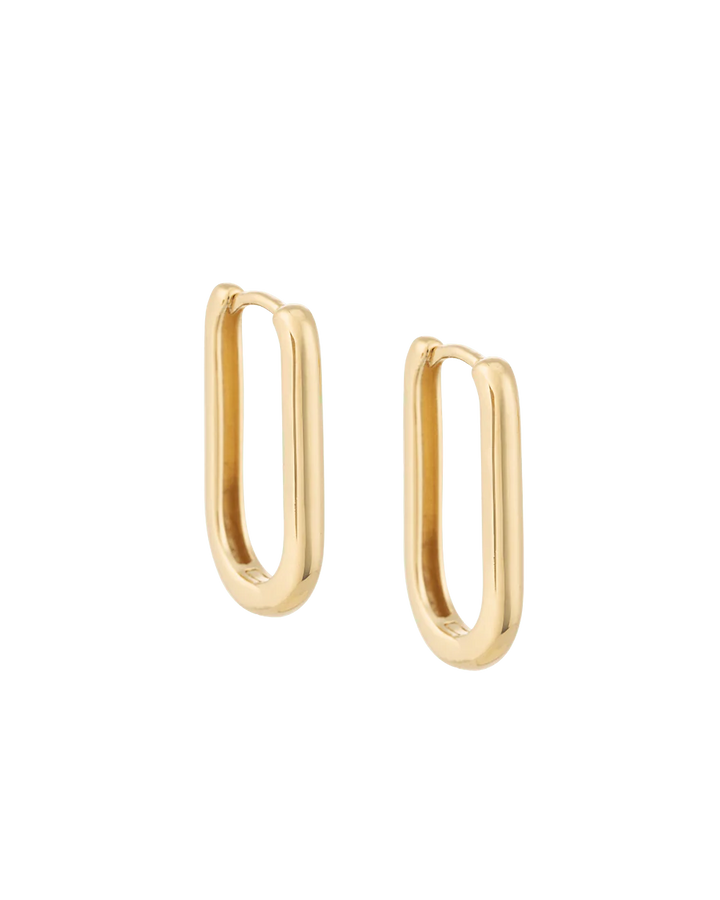 Kirstin Ash Embrace Hoops 18ct Gold Plated