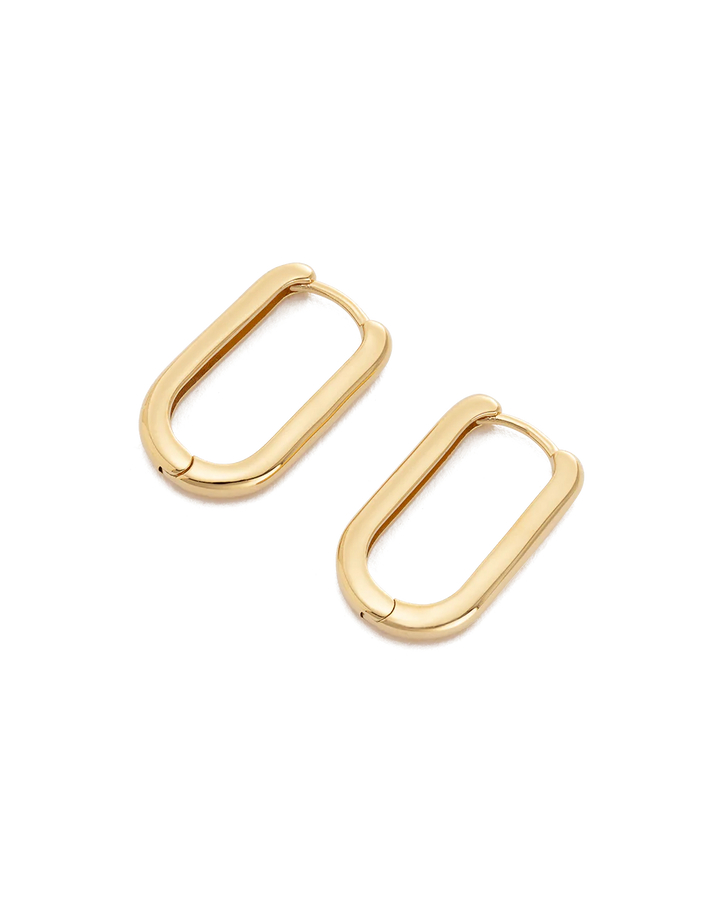Kirstin Ash Embrace Hoops 18ct Gold Plated