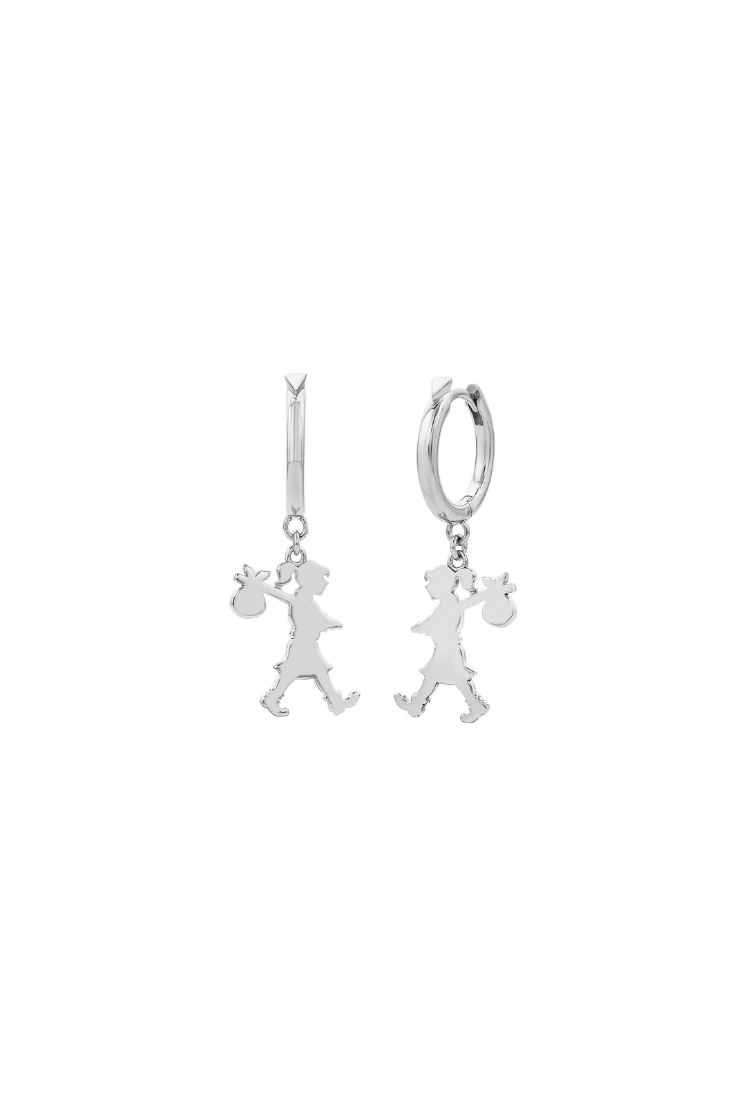 Karen Walker Small Runaway Girl Earrings