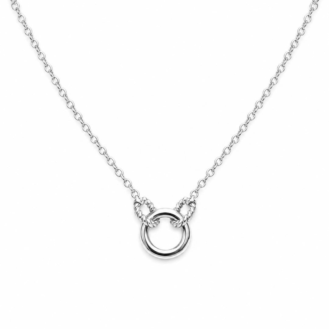 LT Sterling Silver Mariners Loops Necklace