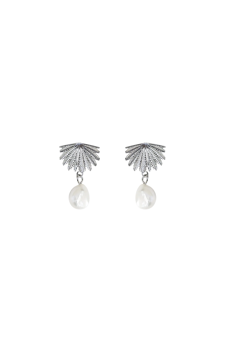 Boh Runga Fantail Pearl Studs