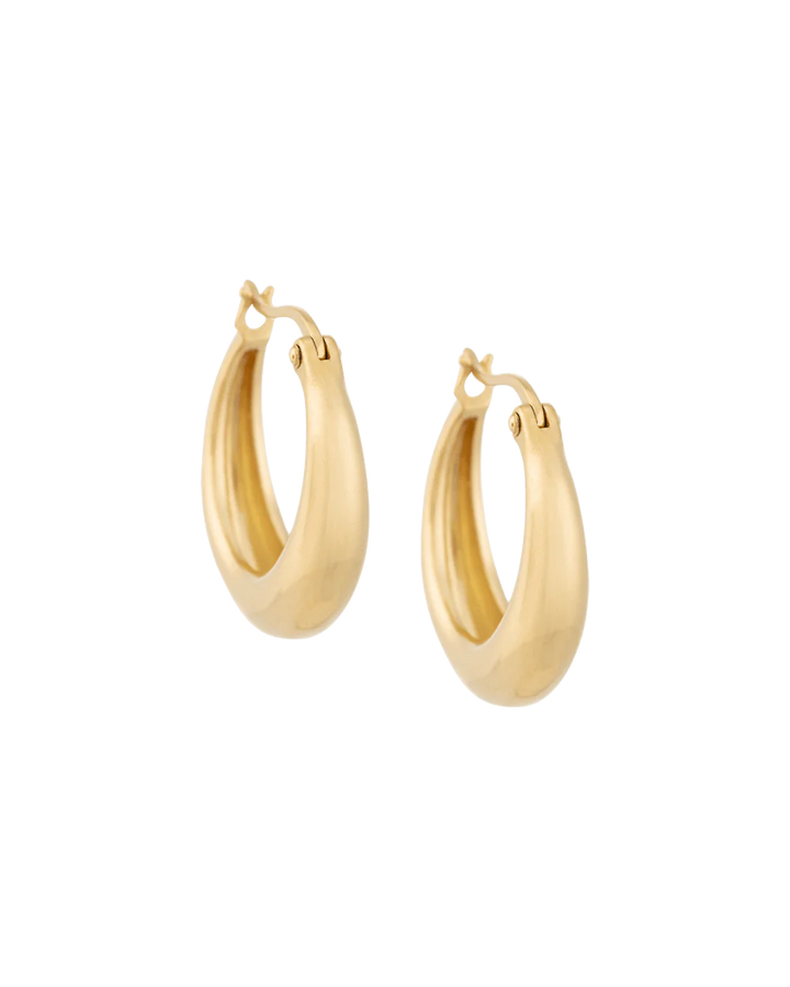 Kirstin Ash Glow Hoops 18ct Gold Plated