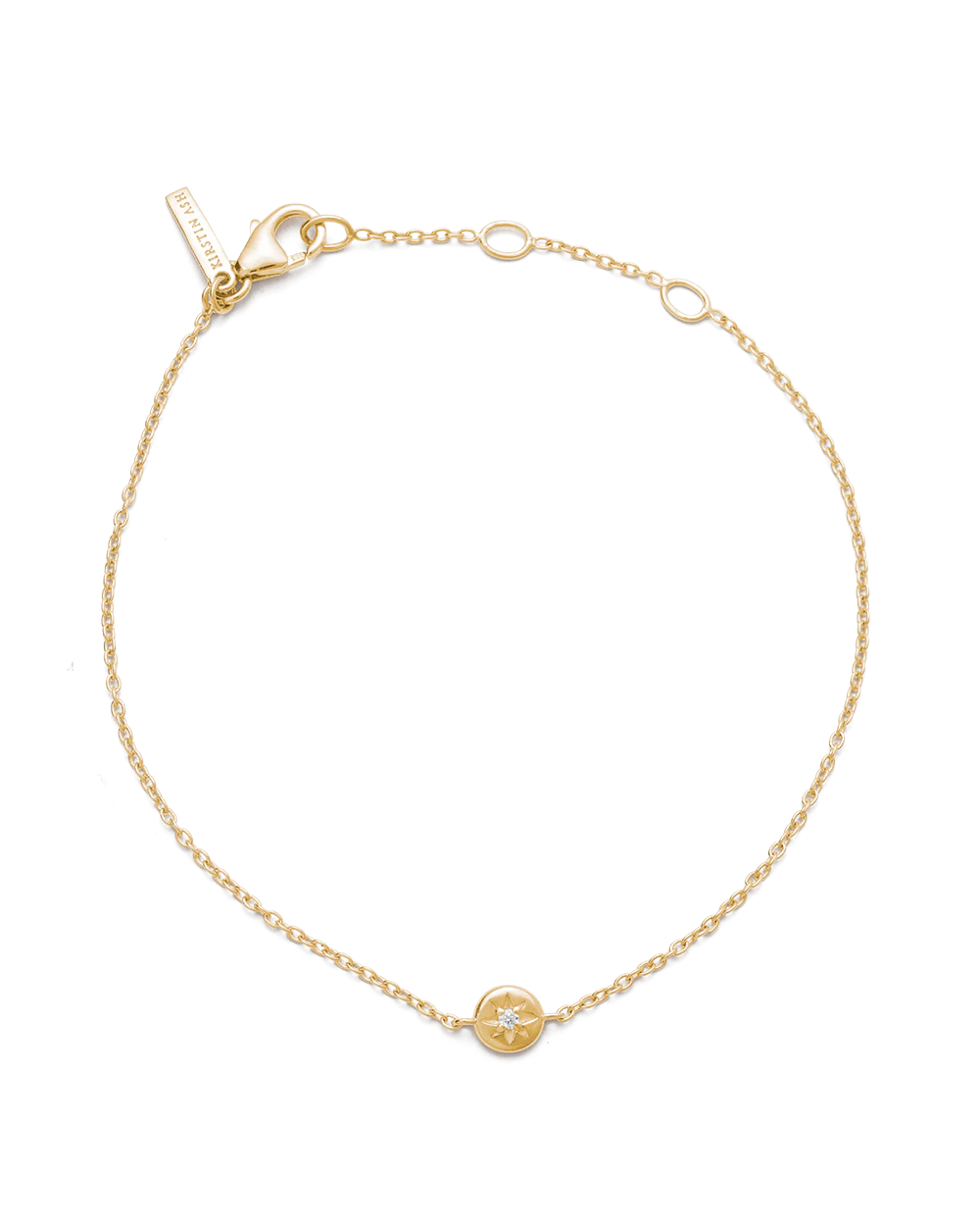 Kirstin Ash Guiding Star Bracelet 18ct Gold Vermeil