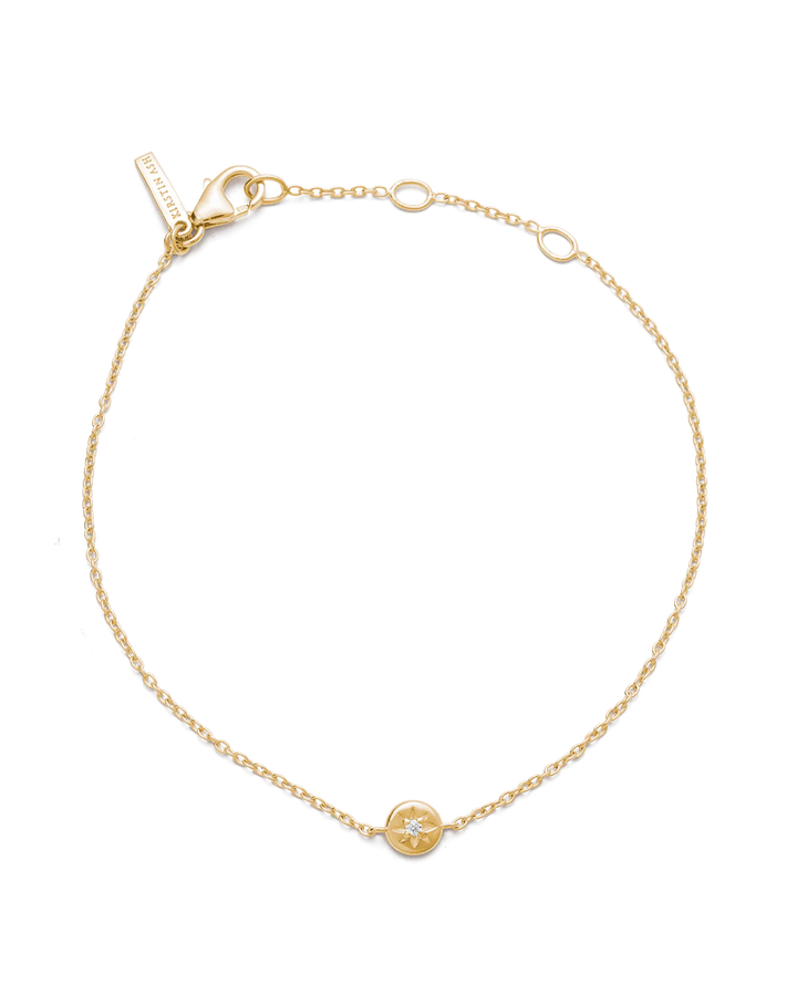 Kirstin Ash Guiding Star Bracelet 18ct Gold Vermeil