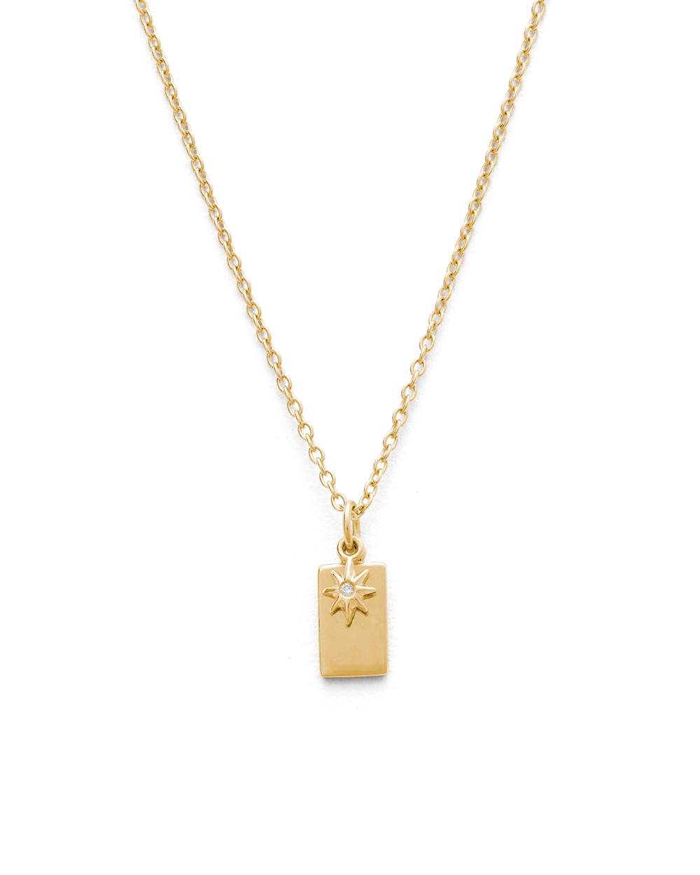 Kirstin Ash Guiding Star Necklace 18ct Gold Vermeil