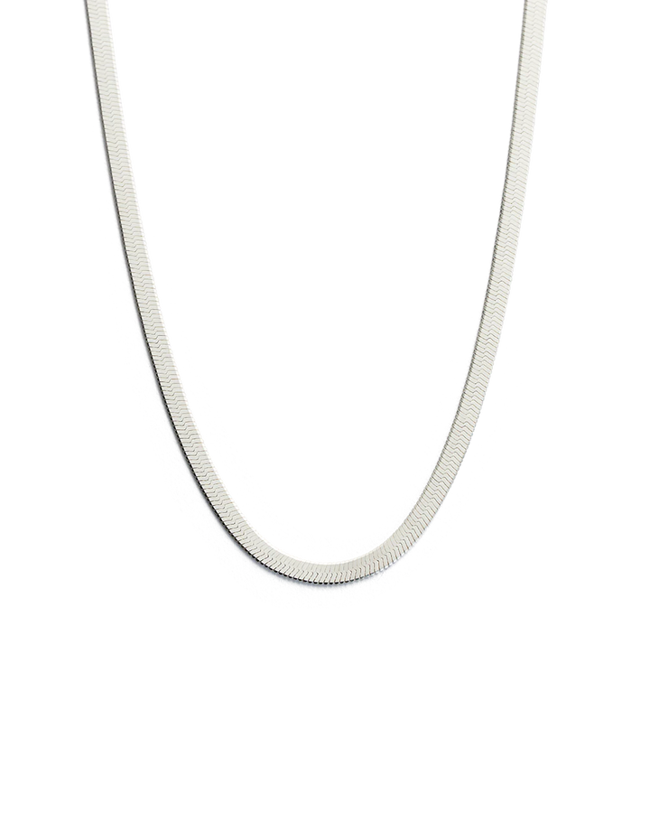 Kirstin Ash Herringbone Chain Sterling Silver