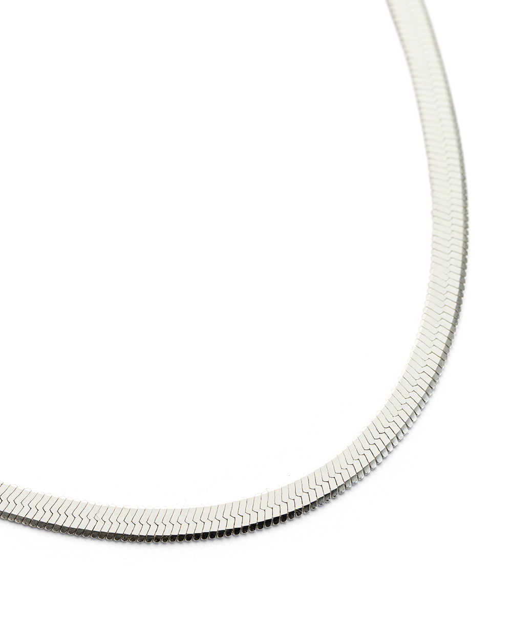 Kirstin Ash Herringbone Chain Sterling Silver
