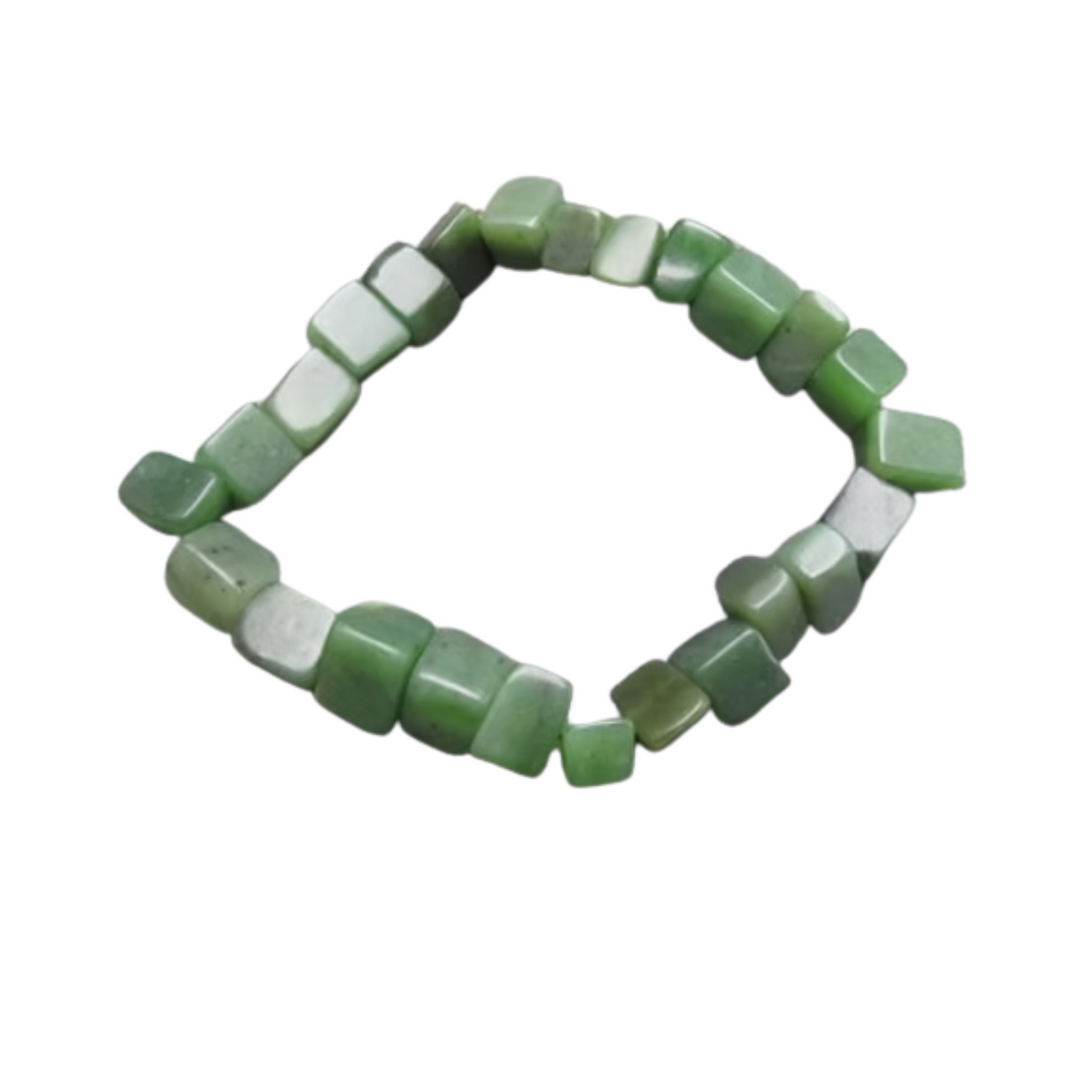NZ Greenstone 8" Chunky Bracelet