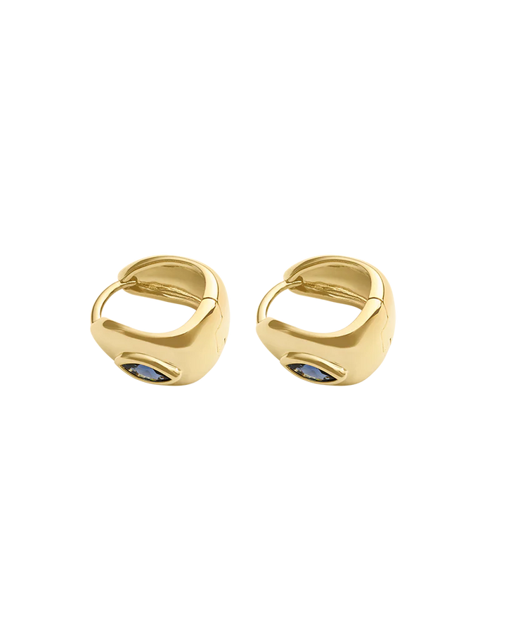 Kirstin Ash Ink Hoops Gold Plated