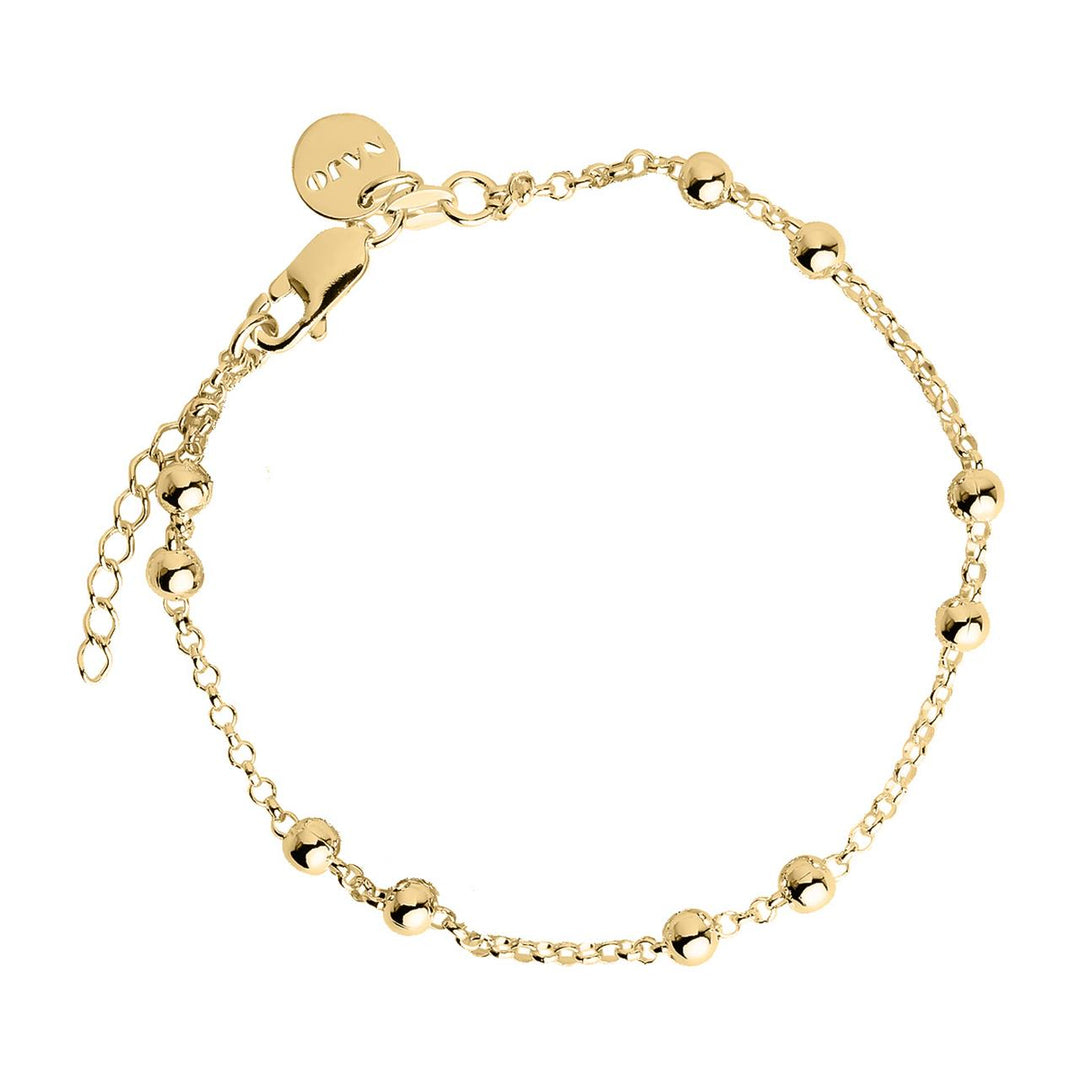 Najo Mattina Gold Single Bracelet (18.5cm+ext)