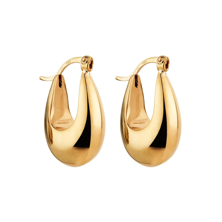 Najo Cloudland Gold Hoop Earring