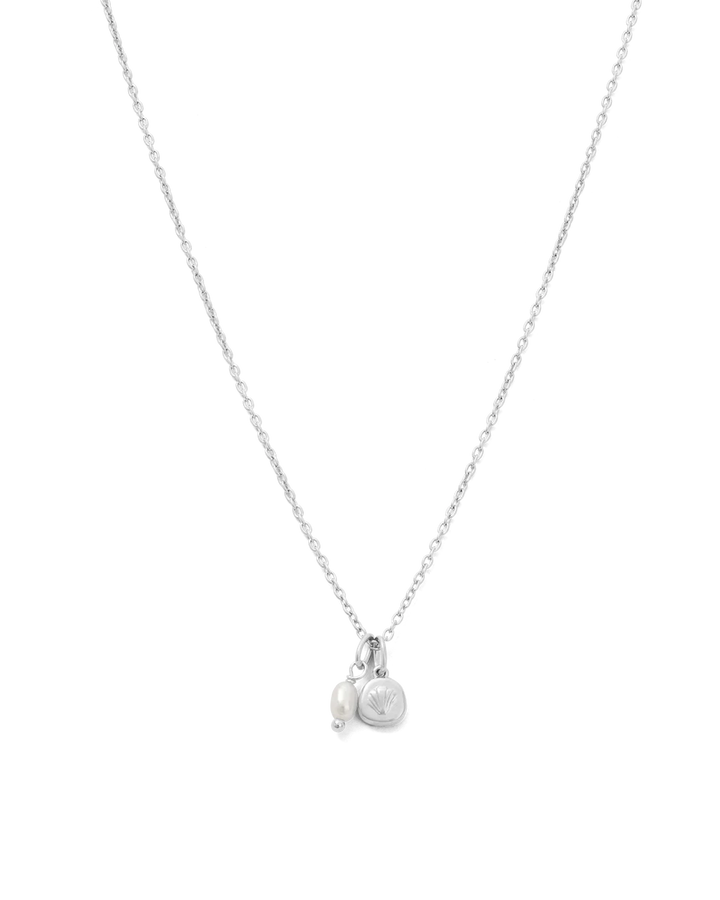 Kirstin Ash Memoir Pearl Necklace Sterling Silver