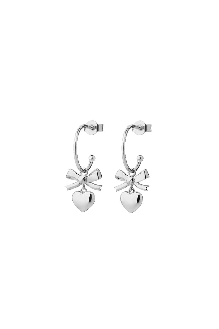 Karen Walker Silver Mini Superlove Hoops