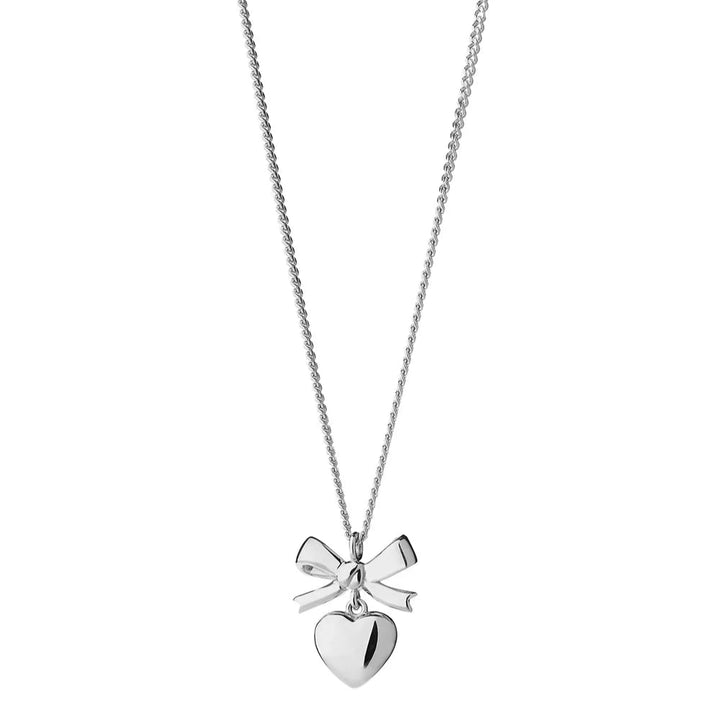 Karen Walker Silver Mini Superlove Necklace
