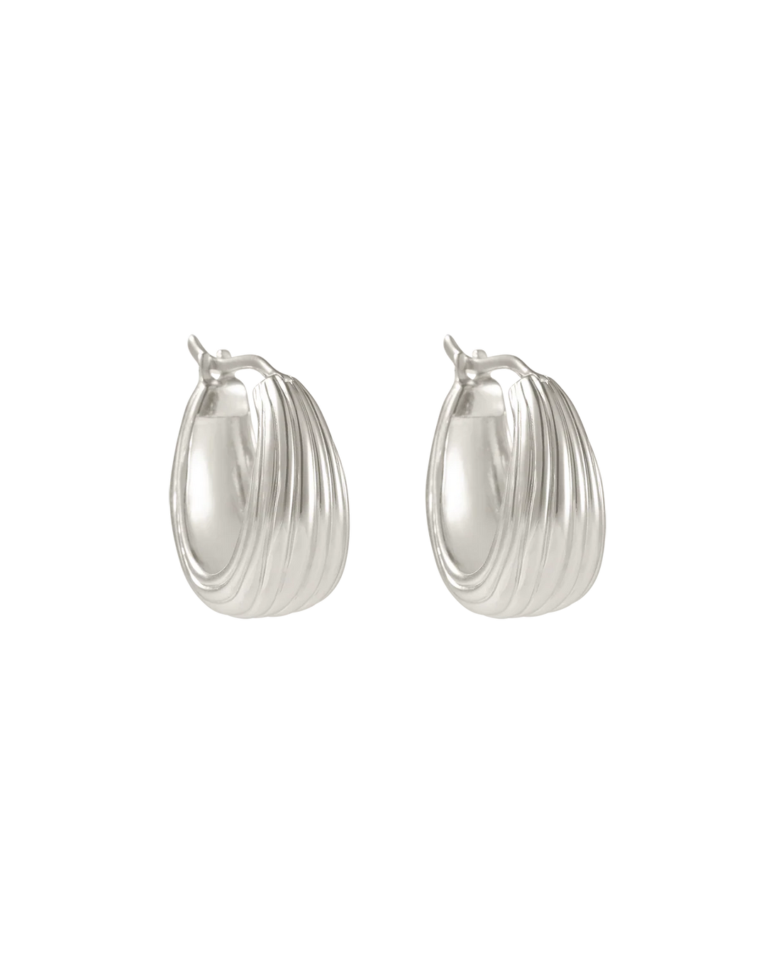 Kirstin Ash Mondo Hoops Sterling Silver