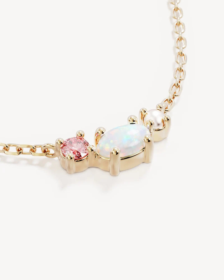 By Charlotte 18k Gold Vermeil Cosmic Bloom Necklace