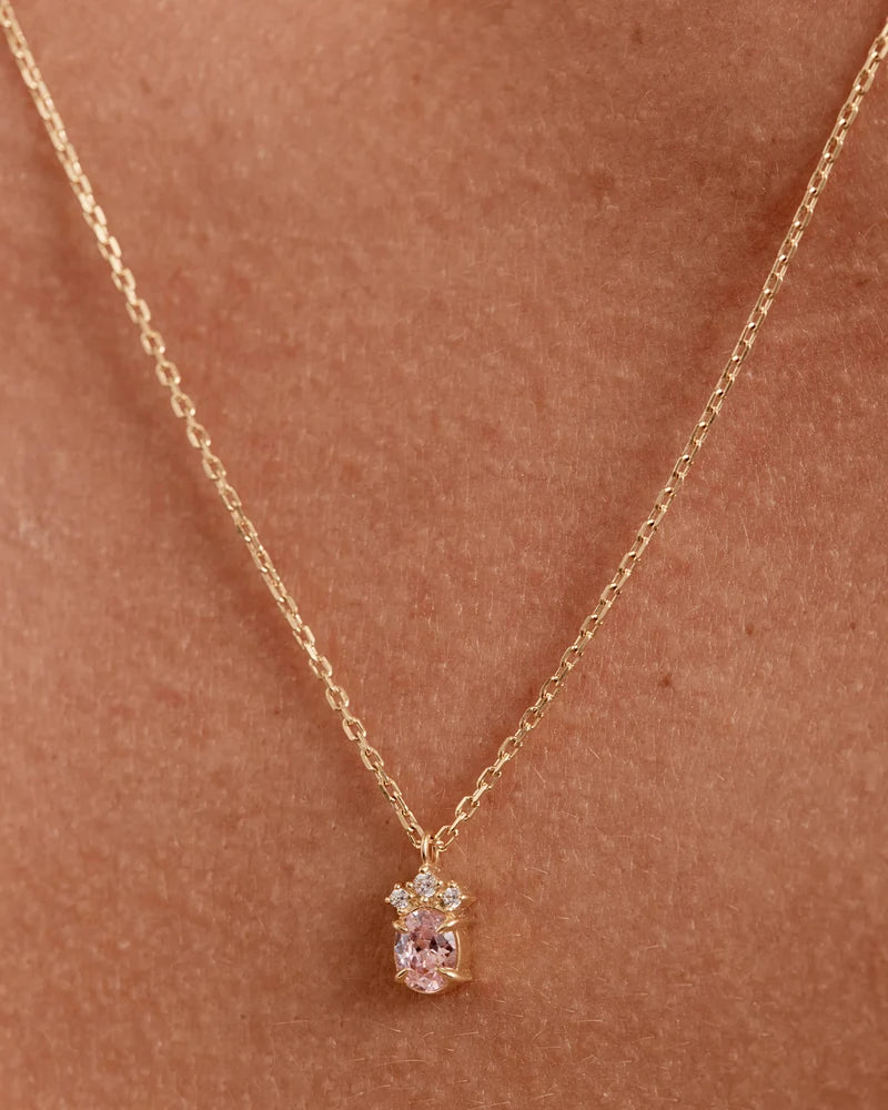 By Charlotte 18k Gold Vermeil Embrace Love Necklace