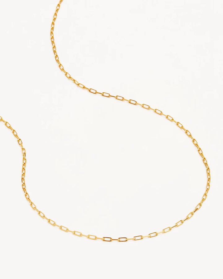 By Charlotte 18k Gold Vermeil 45cm Link Chain Necklace