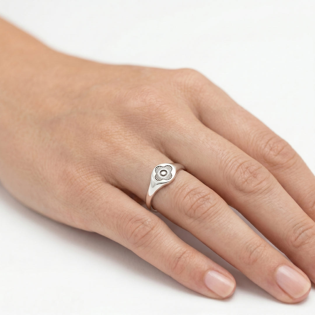 LT Sterling Silver Lunar Society Ring