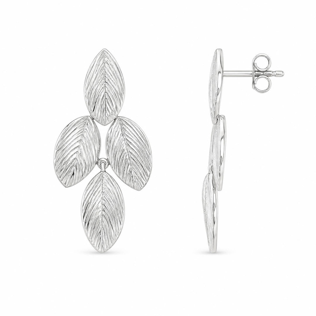 LT Sterling Silver New Life Statement Earrings