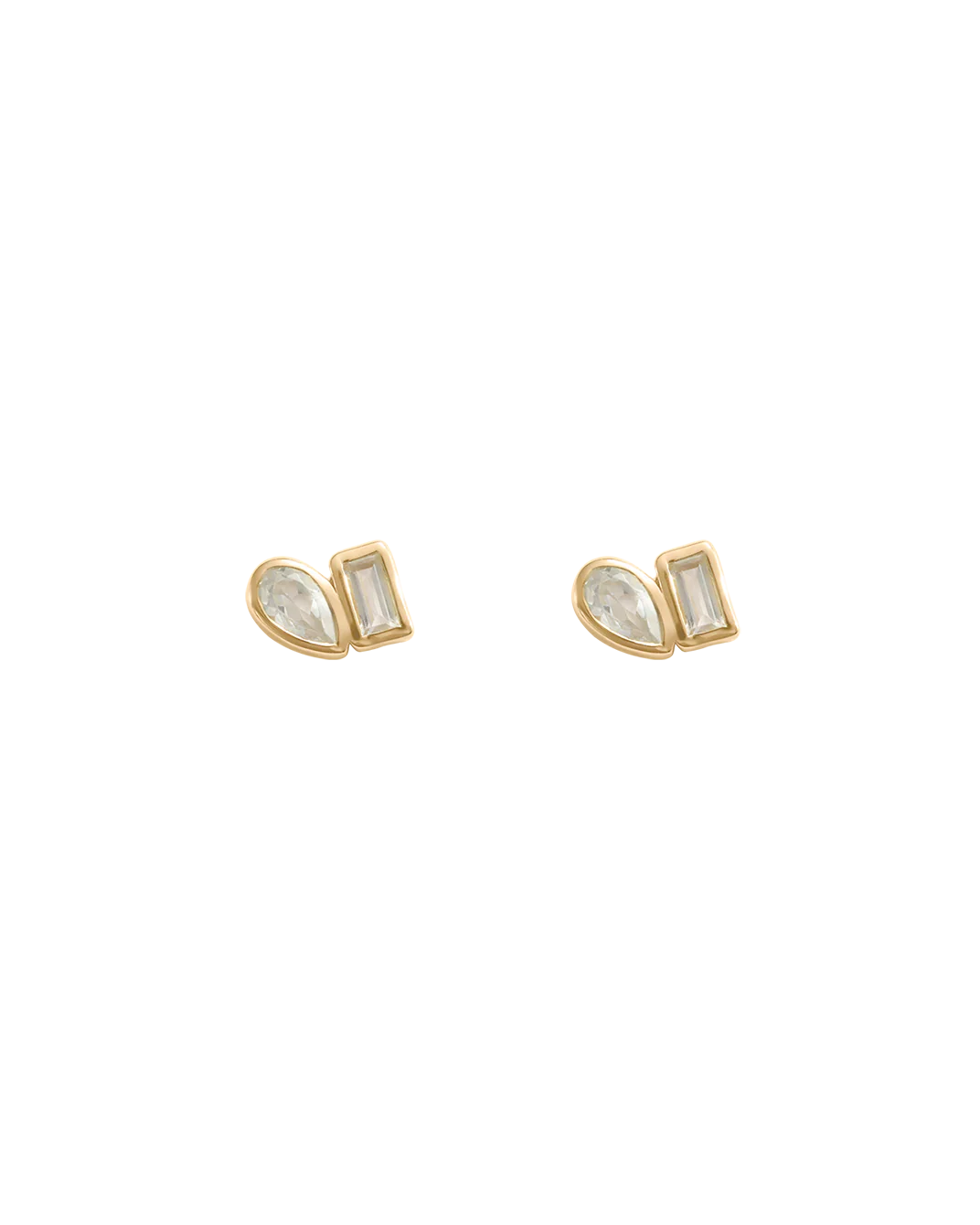 Kirstin Ash Place Studs 18ct Gold Plated