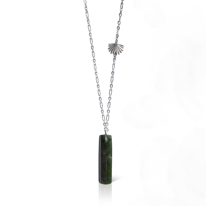 Boh Runga Pounamu Piwakawaka Drop Necklace