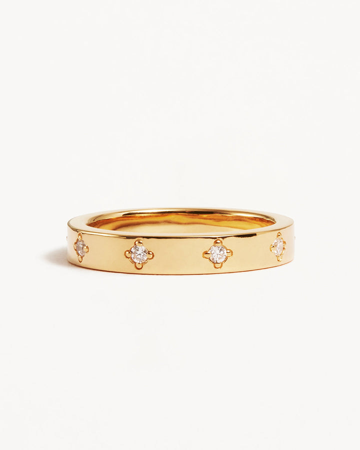 By Charlotte 18k Gold Vermeil You are Infinite Ring