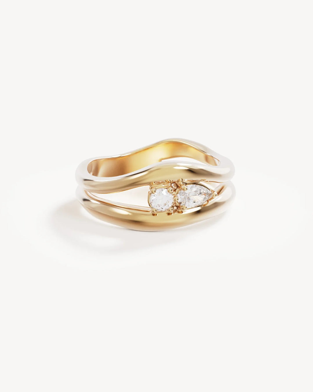 By Charlotte 18k Gold Vermeil Celestial Path Ring