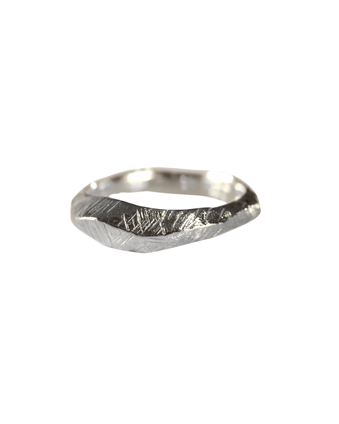 Made of Gold Sterling Silver Mt Rangiura Pounamu Ring