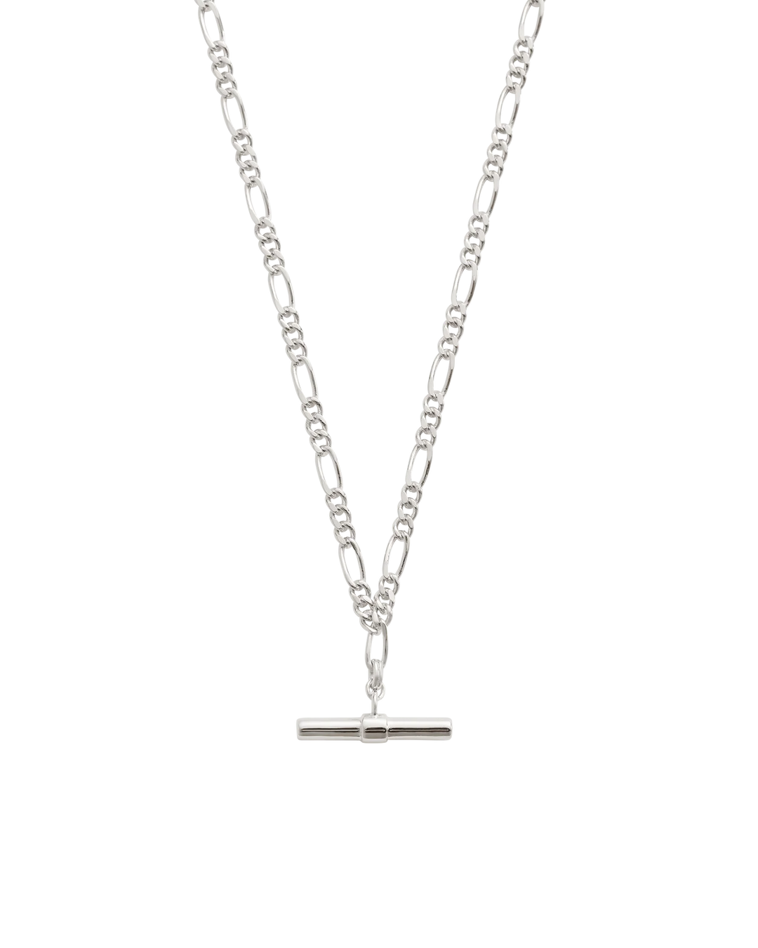 Kirstin Ash Rhythm T-Bar Necklace Sterling Silver
