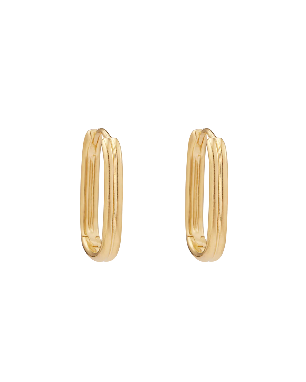 Kirstin Ash Roam Hoops Medium 18ct Gold Plated