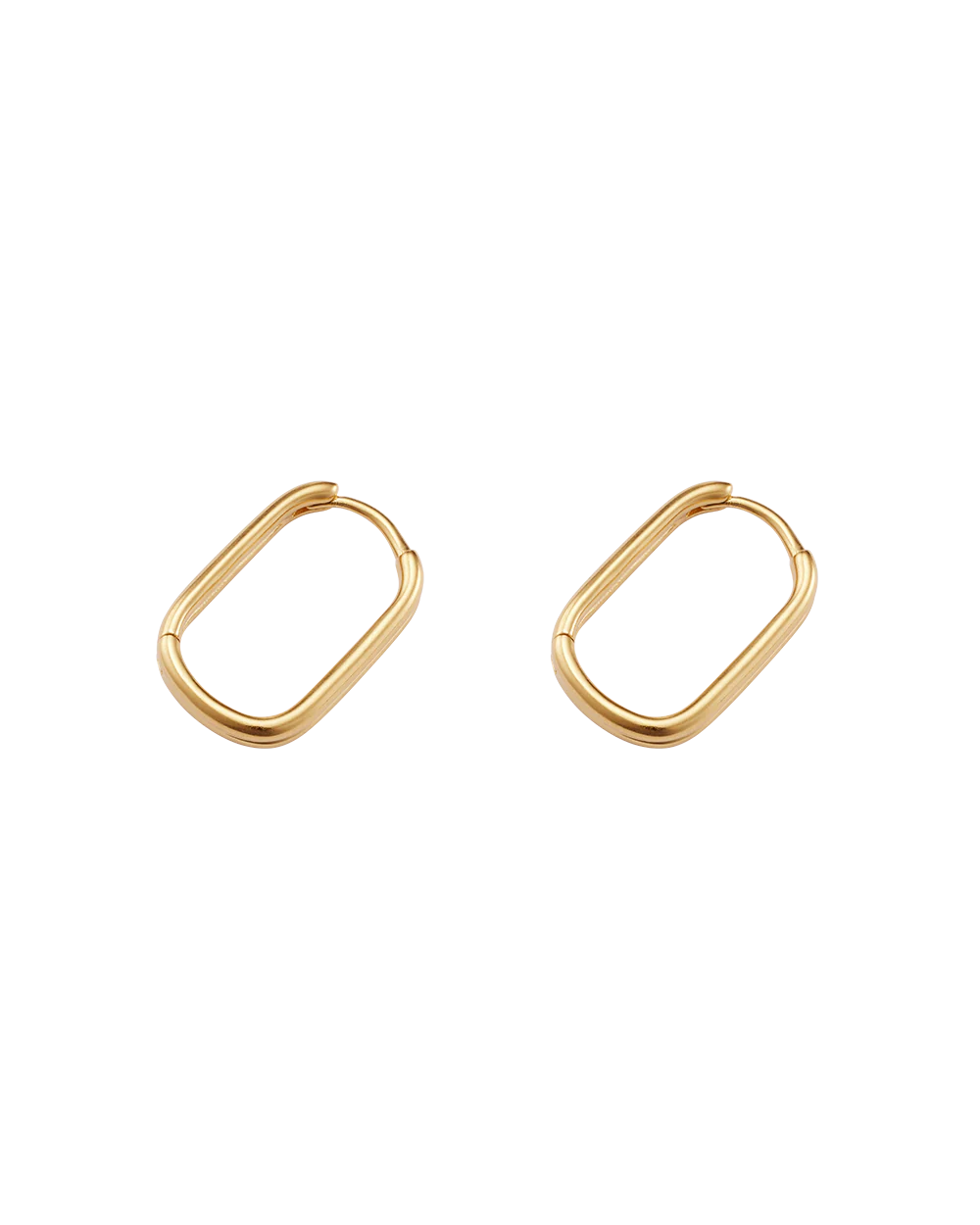 Kirstin Ash Roam Hoops Medium 18ct Gold Plated