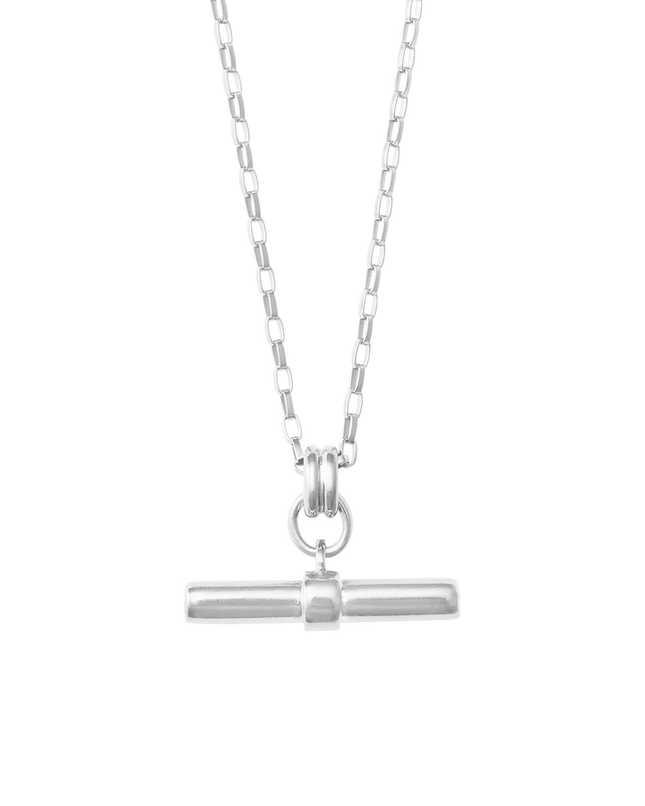 Kirstin Ash Roam T-Bar Necklace Sterling Silver