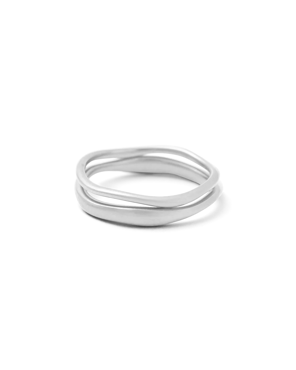Kirstin Ash Shift Stacking Ring Sterling Silver