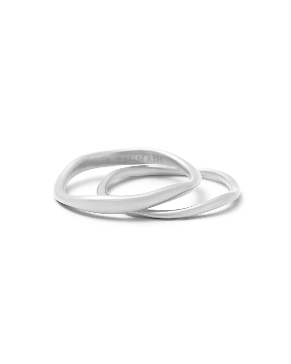 Kirstin Ash Shift Stacking Ring Sterling Silver