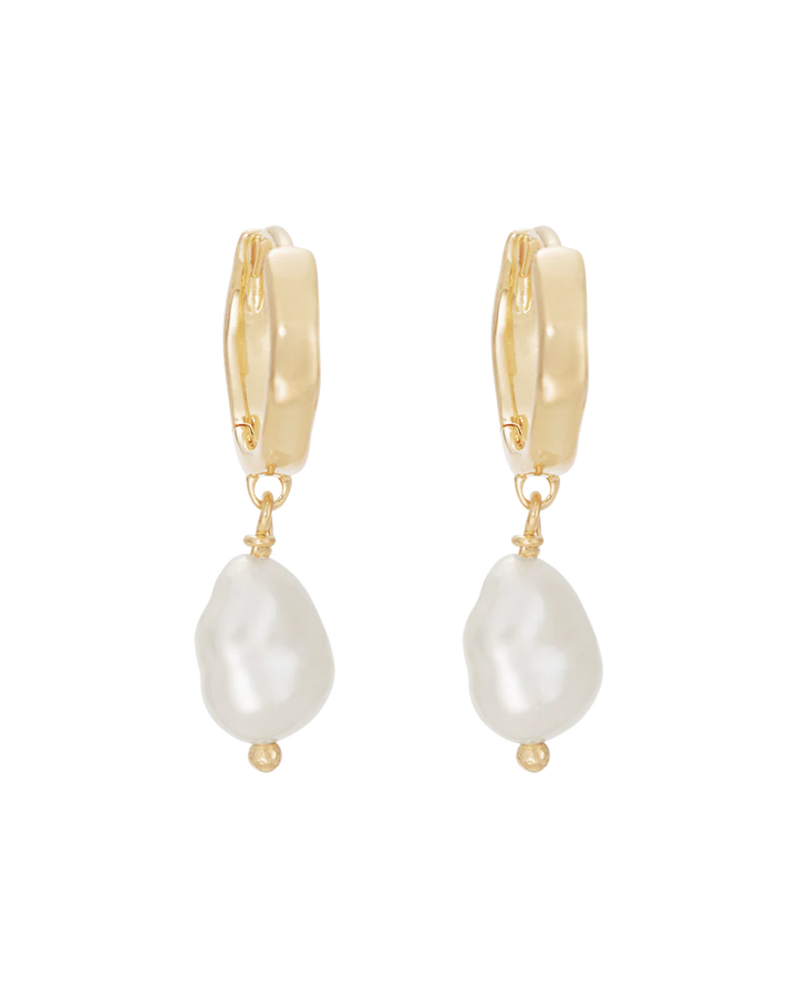 Kirstin Ash Solstice Hoops 18ct Gold Plated