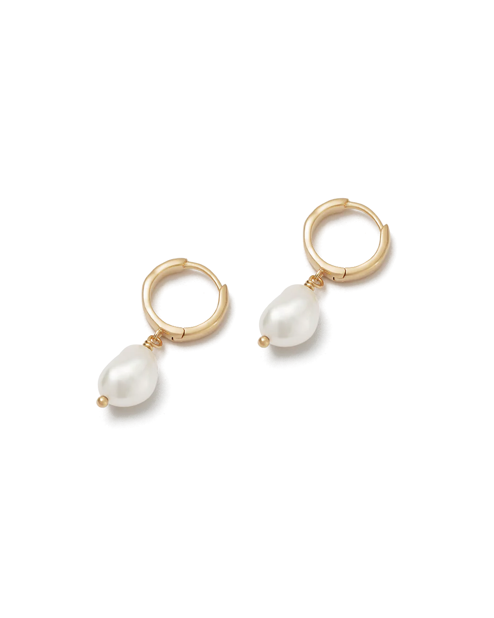 Kirstin Ash Solstice Hoops 18ct Gold Plated